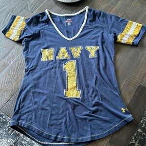 Ladies NAVY tee